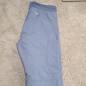 FIGS Kade medical scrub pants, medium, grey